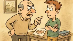 Vic: Oče daje sinu nasvete za življenje