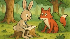 Vic: Zajček v gozdu piše disertacijo...