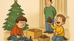 Vic: Oče je pripravil božična darila