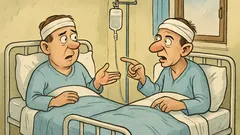 Vic: V bolnišnici se zbudita dva moška