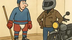 Vic: Najprej suspenzor, šele potem čelada