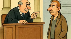 Vic: Sodnik vpraša obtoženca: Ste poročeni?